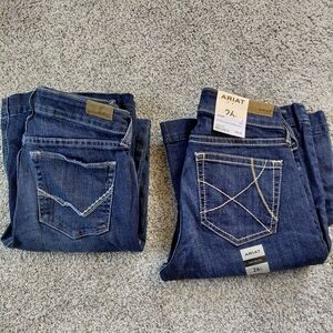 Ariat Women's Dark Blue Boot Cut Jeans